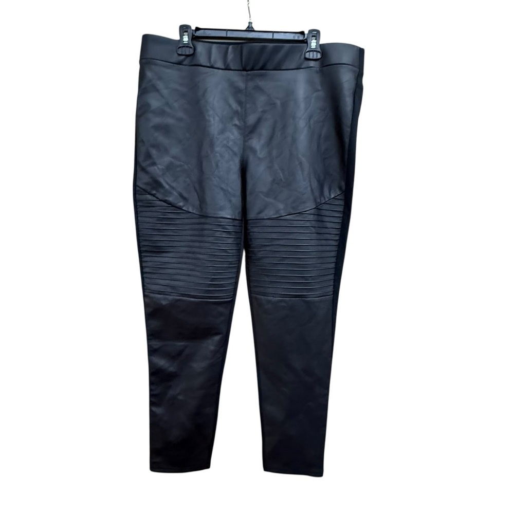 DG2 ‘Leather’ and knit leggings Size XL BNWT
